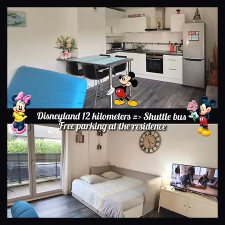 Appartement Studio O Fil De L'O A 12 Kilometres De Disneyland Paris Crecy-la-Chapelle ภายนอก รูปภาพ